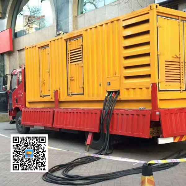 南川静音发电机出租